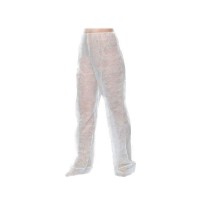 Pantalon de pressothérapie Kinefis en polypropylène TNT de 30 grammes en blanc